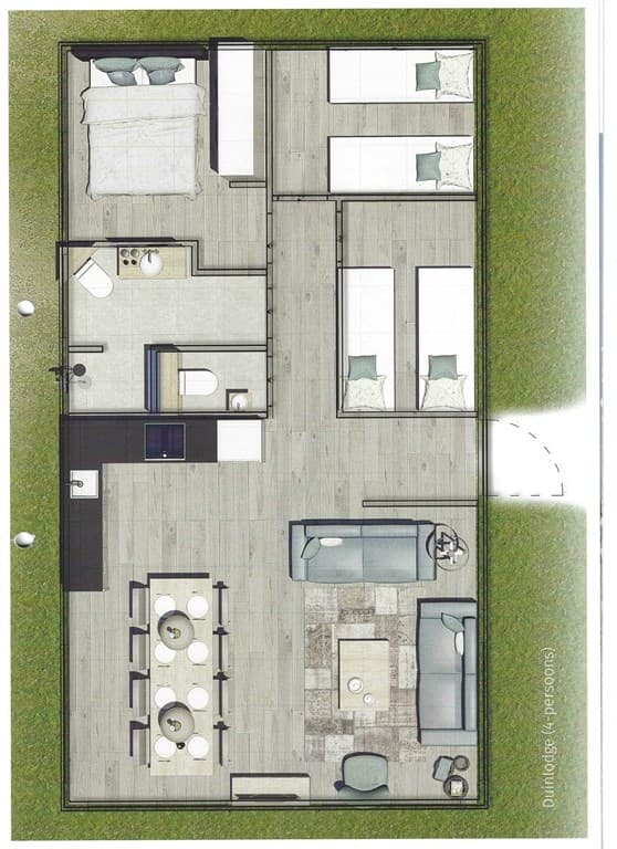 Woning op EuroParcs Resort Poort Van Zeeland in Hellevoetsluis – foto 22